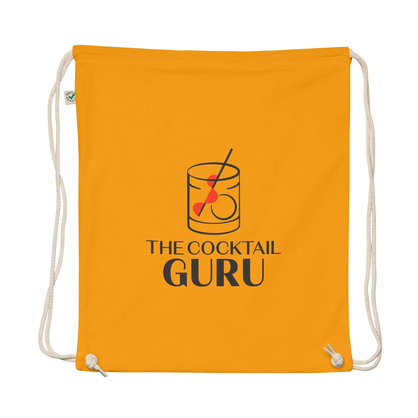 Organic cotton drawstring bag