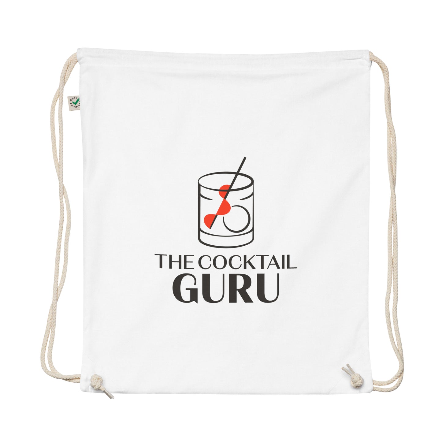 Organic cotton drawstring bag